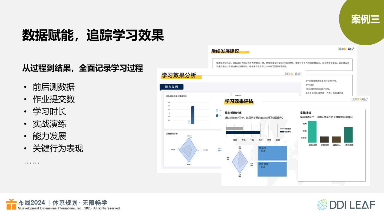 数据赋能追踪学习效果